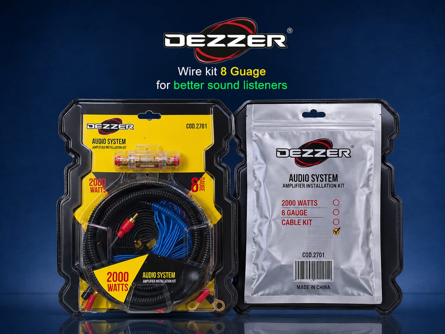DEZZER Wire Kit 8 Gauge