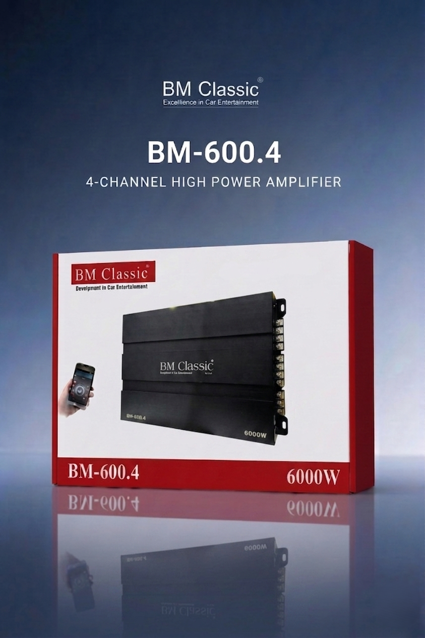 BM Classic BM-600.4 Amplifier