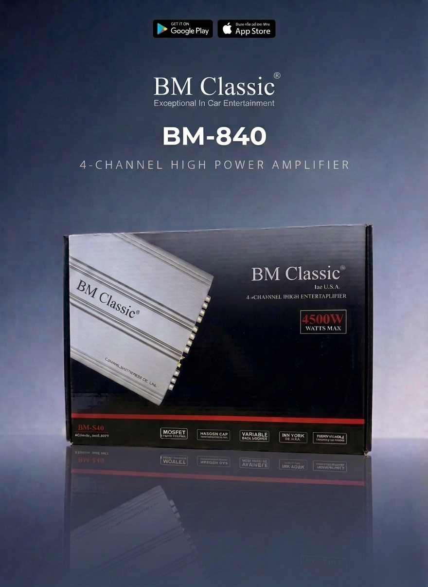 BM Classic BM-840 Amplifier
