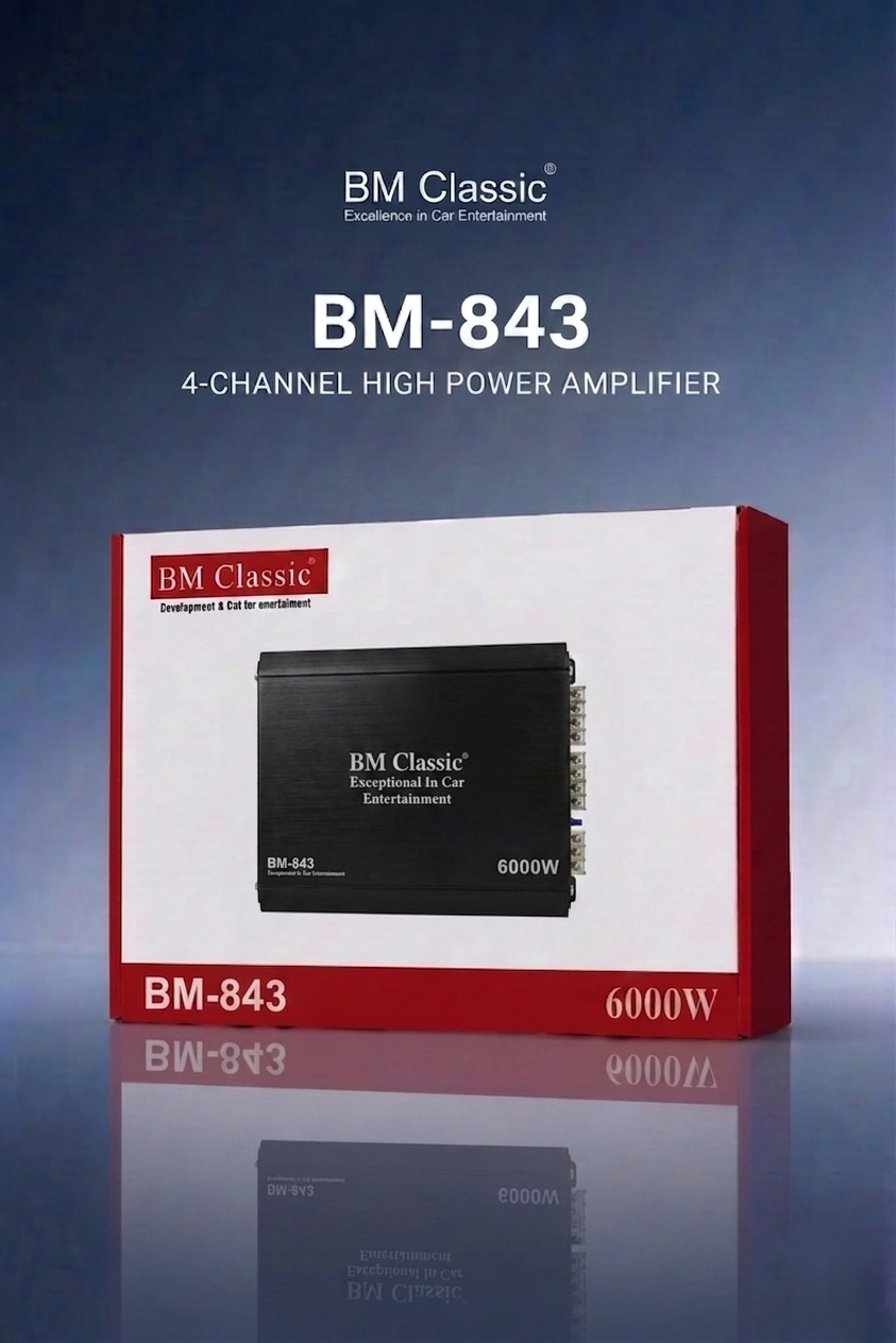 BM Classic BM-843 Amplifier