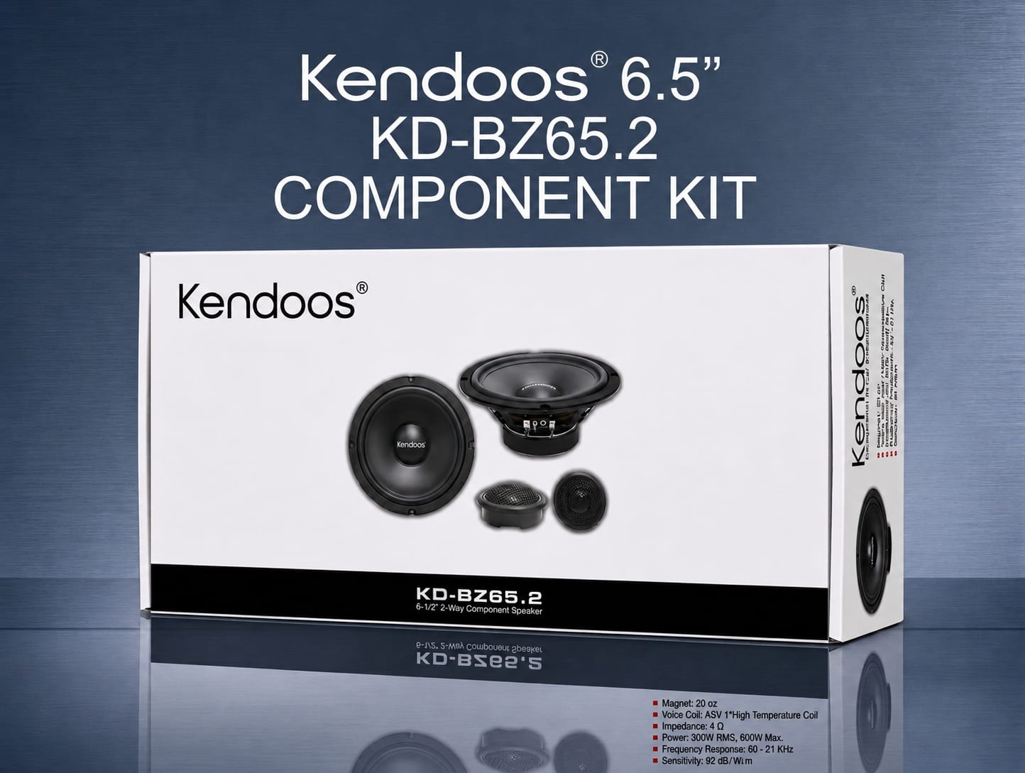 Kendooz KD-BZ65.2 Component Kit