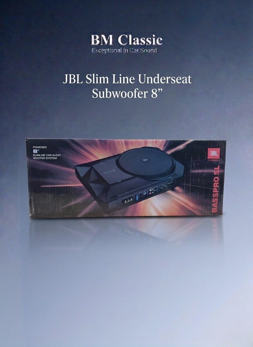 JBL Slim Line Underseat Subwoofer