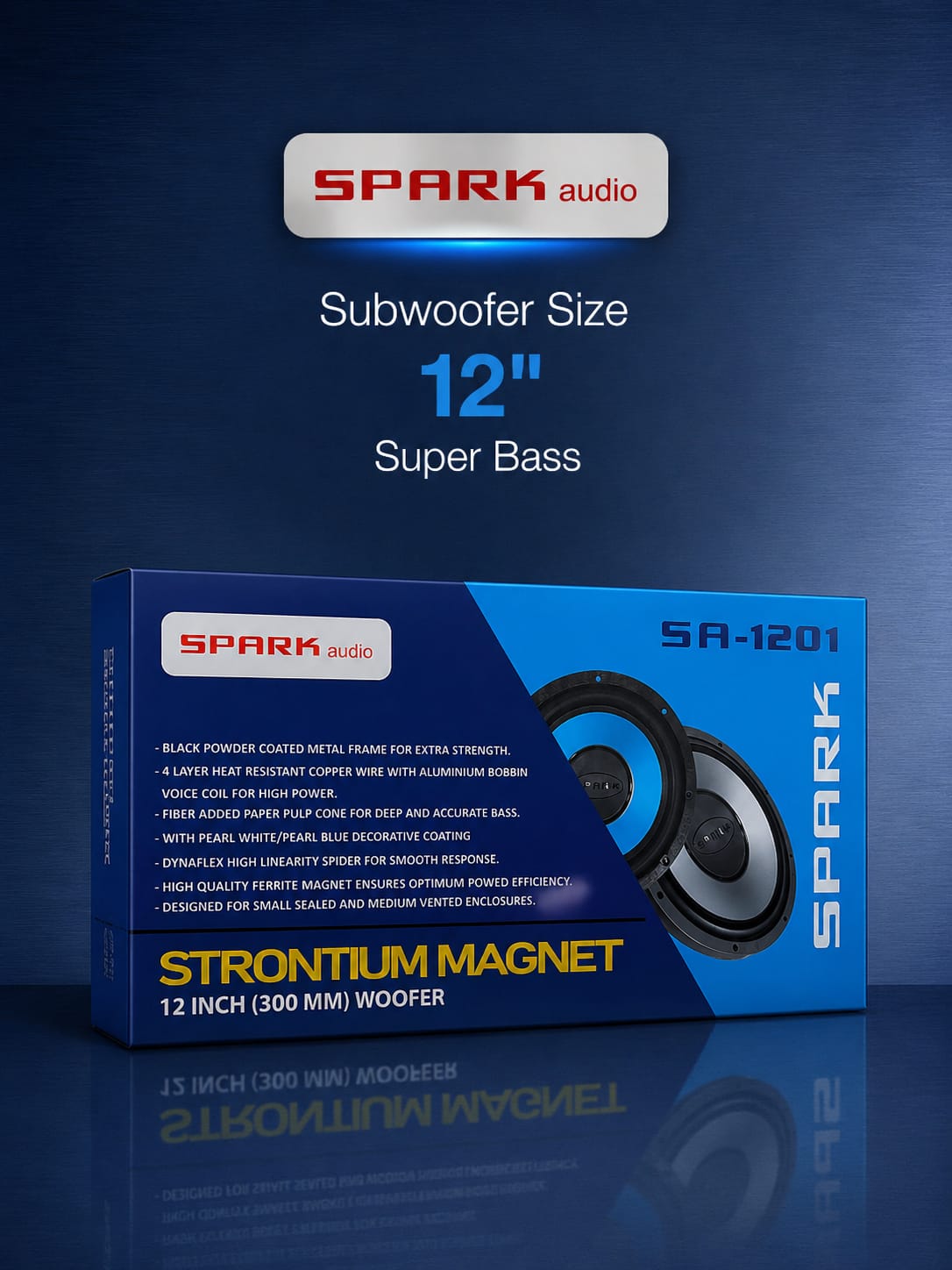 SPARK Audio SA-1201 Subwoofer 12"